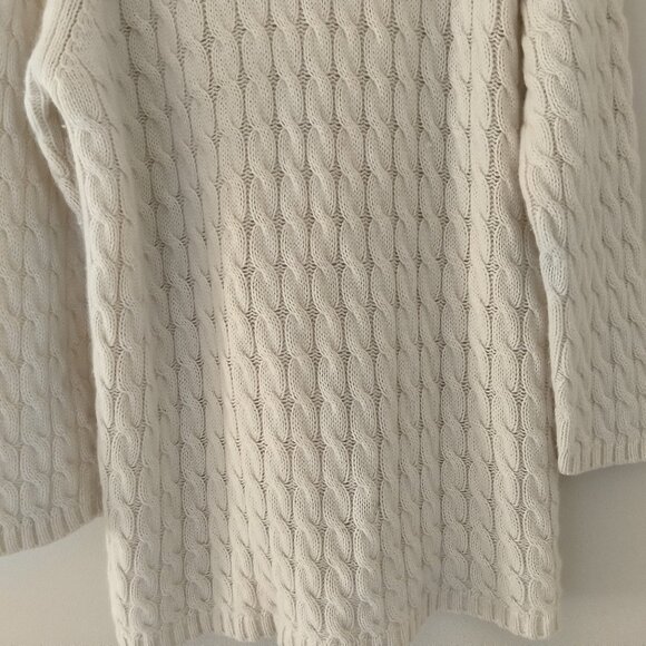 L.L. BEAN Cable Knit Turtleneck Dress Size 3X - Picture 4 of 9